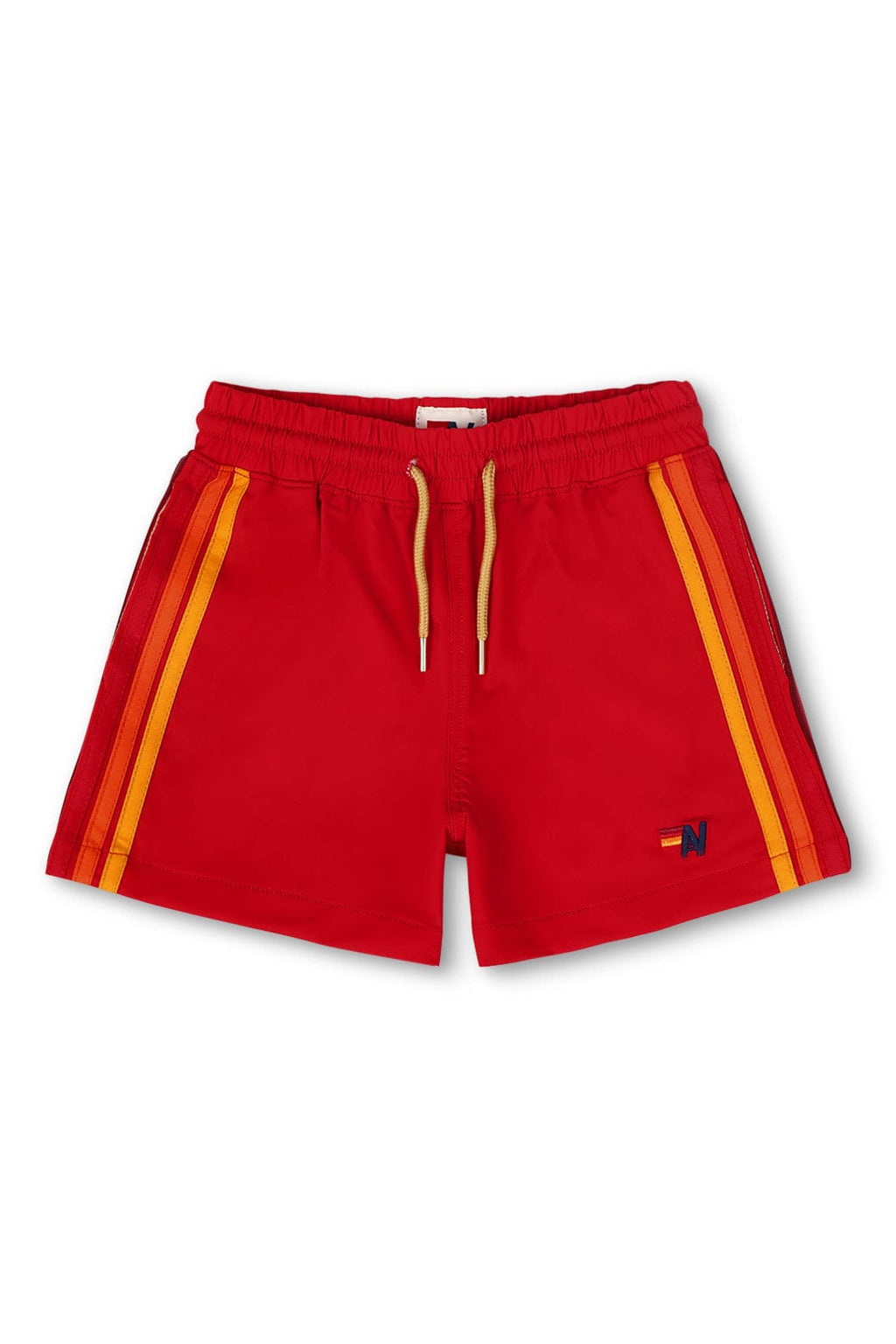 AVIATOR NATION KIDS FLEX BOARD SHORTS - RED