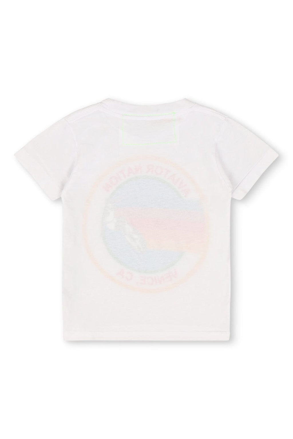 KIDS AVIATOR NATION VENICE TEE - WHITE