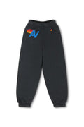 KIDS LOGO SWEATPANTS - CHARCOAL