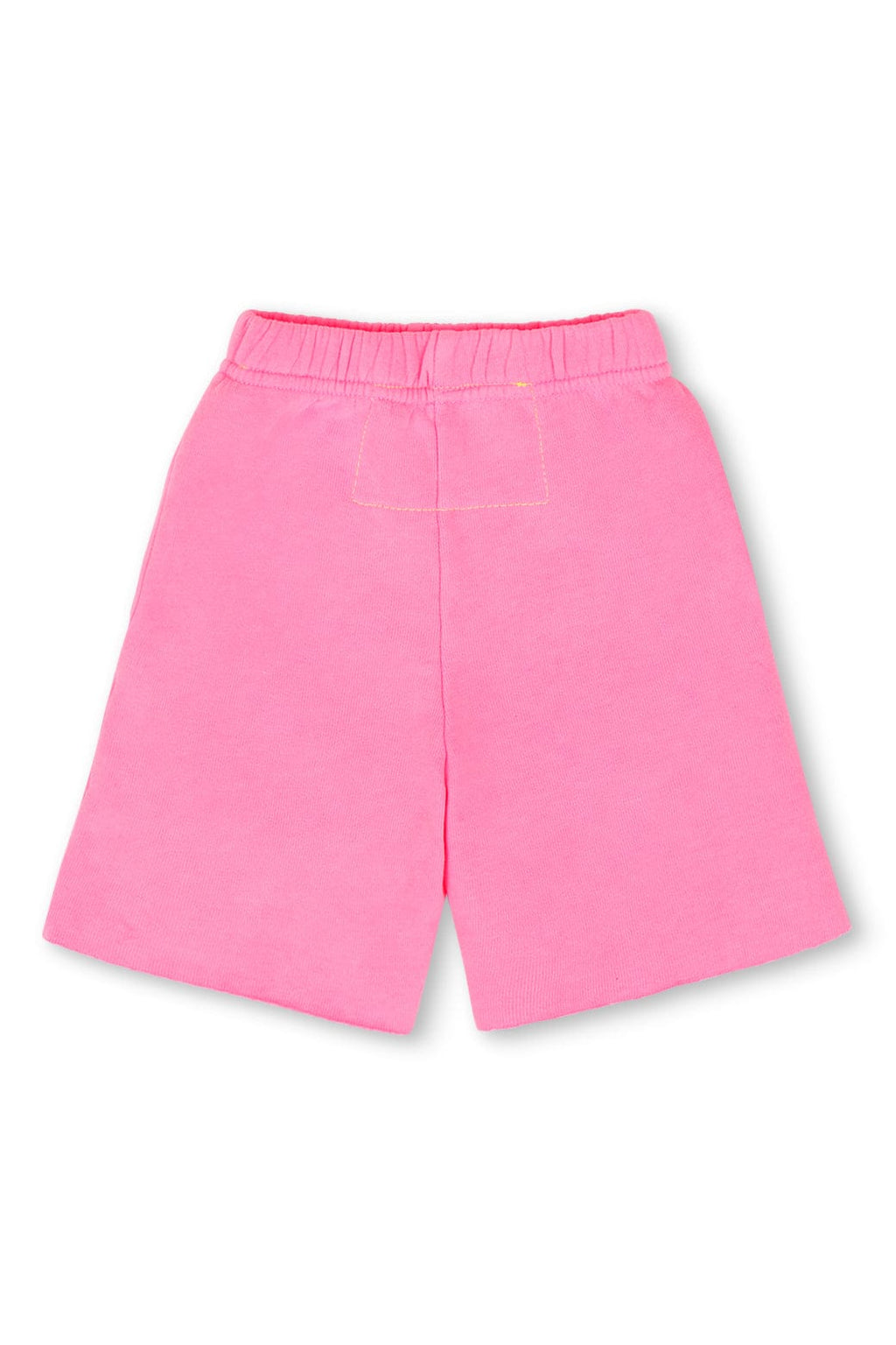 LOGO KIDS SWEATSHORTS - NEON PINK
