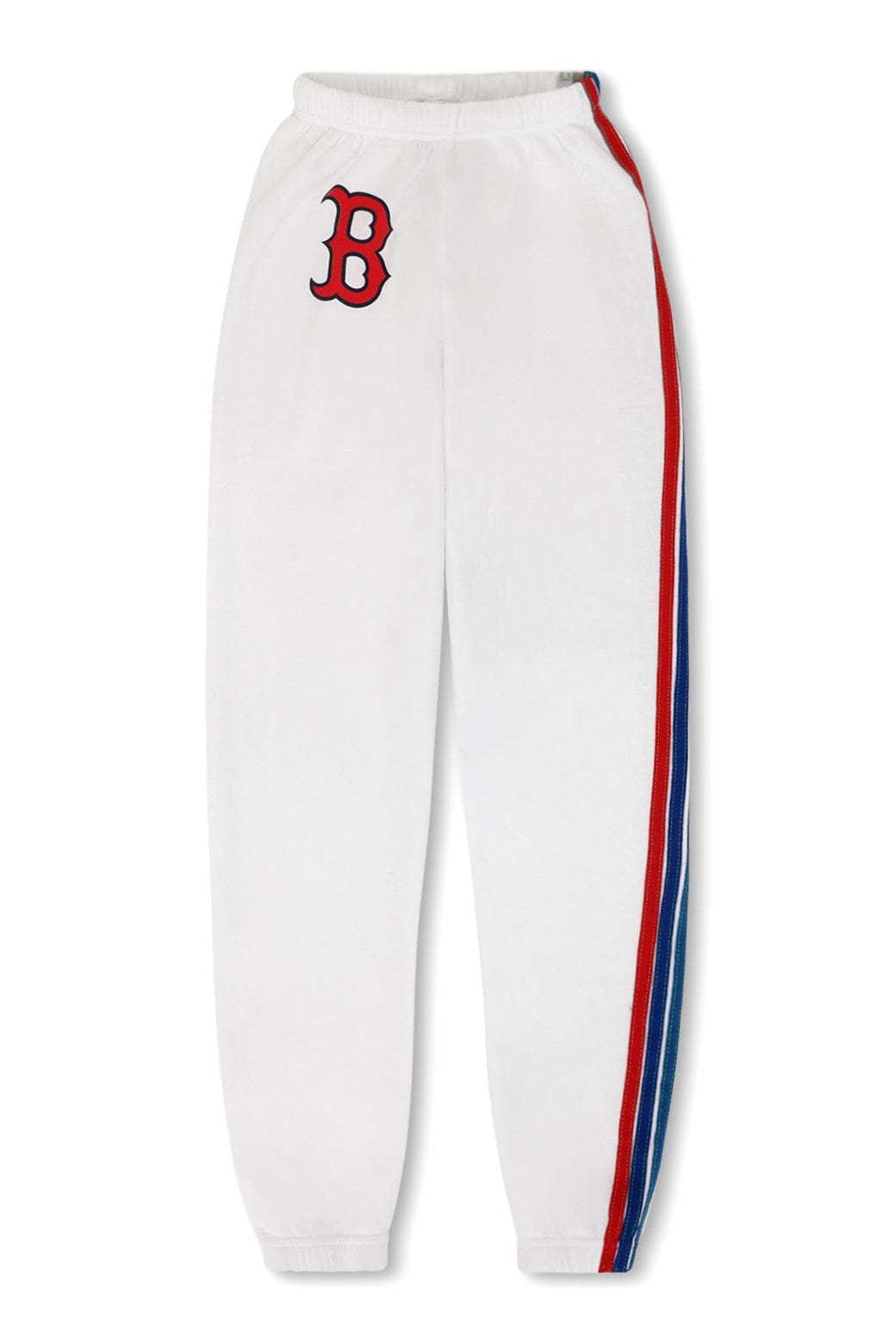 BOSTON RED SOX 5 STRIPE SWEATPANTS - WHITE USA