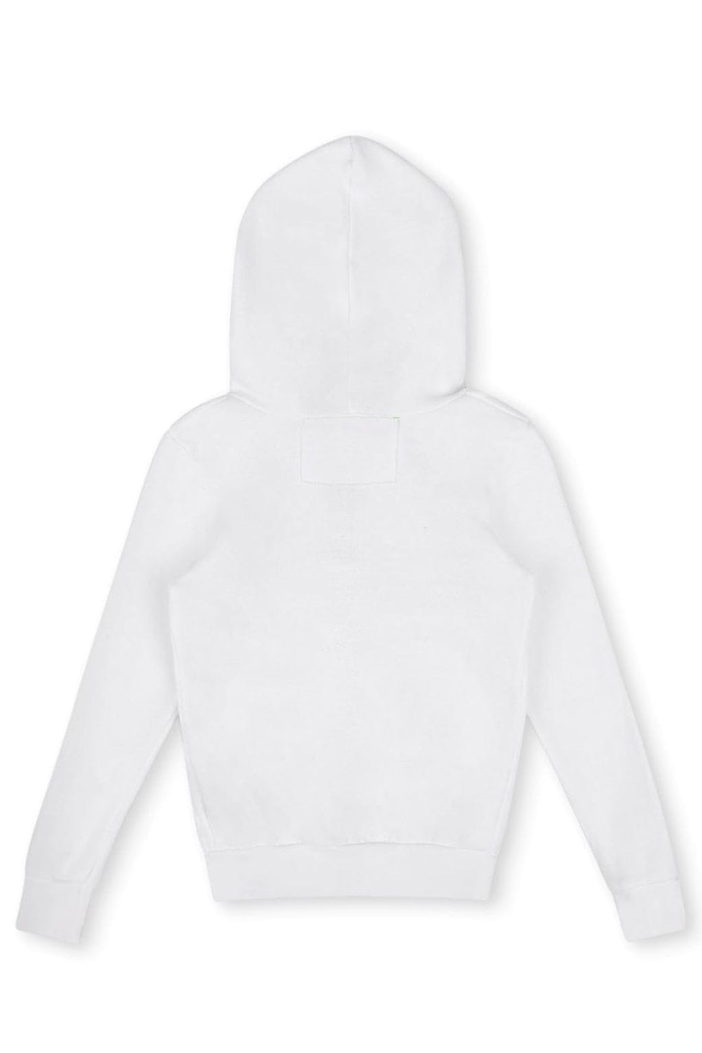 KIDS 5 STRIPE HOODIE - WHITE