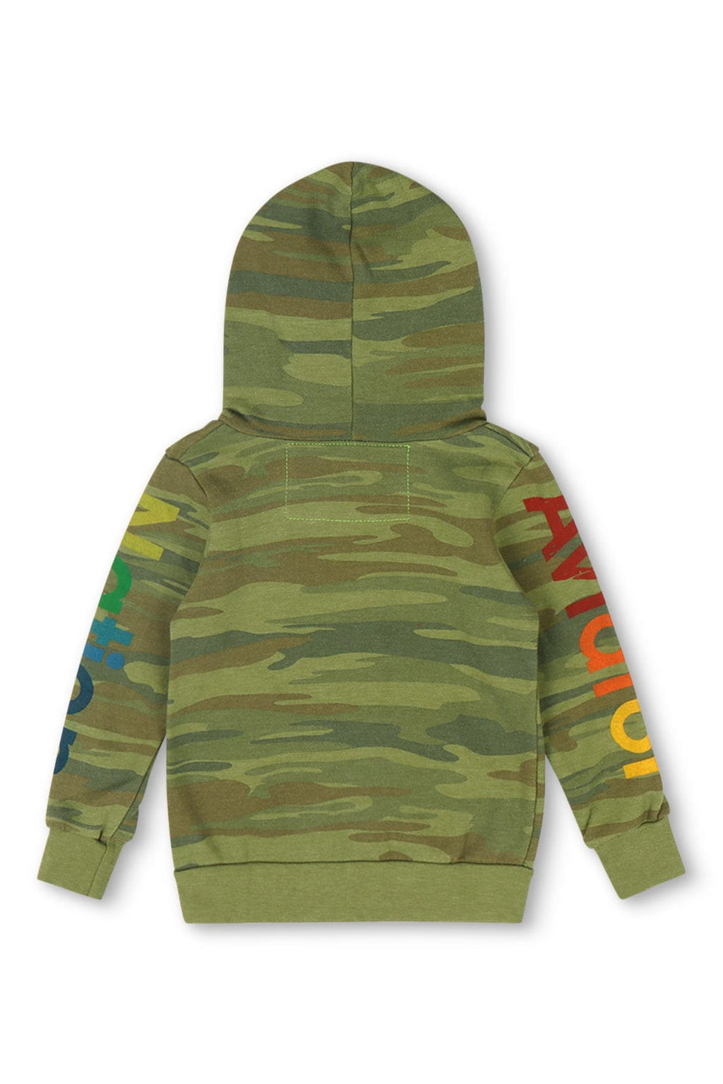 KIDS AVIATOR NATION NEW YORK CITY ZIP HOODIE - CAMO