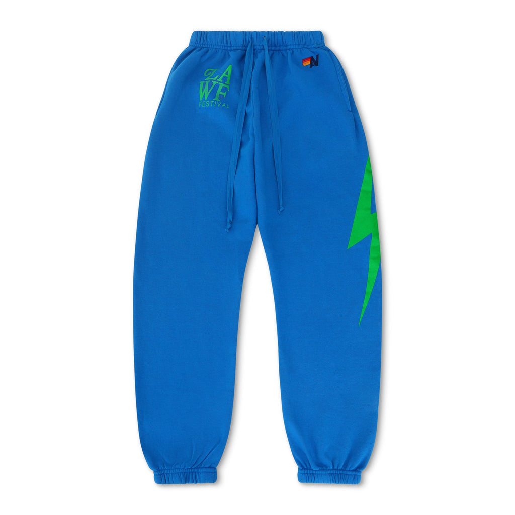 LOS ANGELES WINE & FOOD 2025 UNISEX POCKET SWEATPANTS - ADVENTURE BLUE