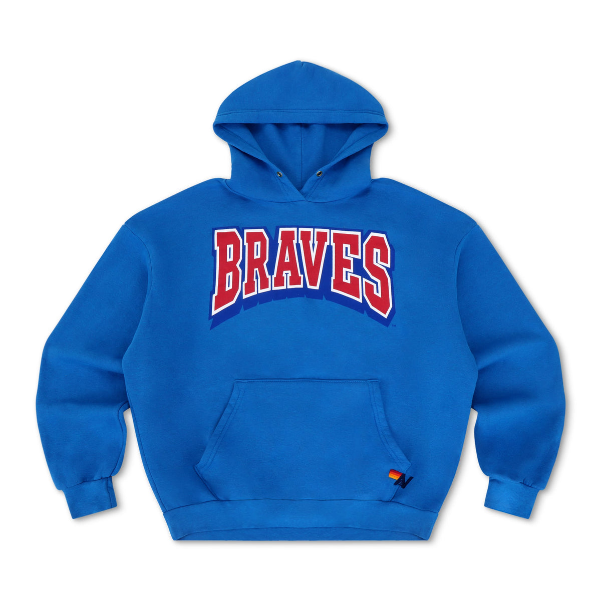 ATLANTA BRAVES 2026 RELAXED PULLOVER HOODIE - ADVENTURE BLUE