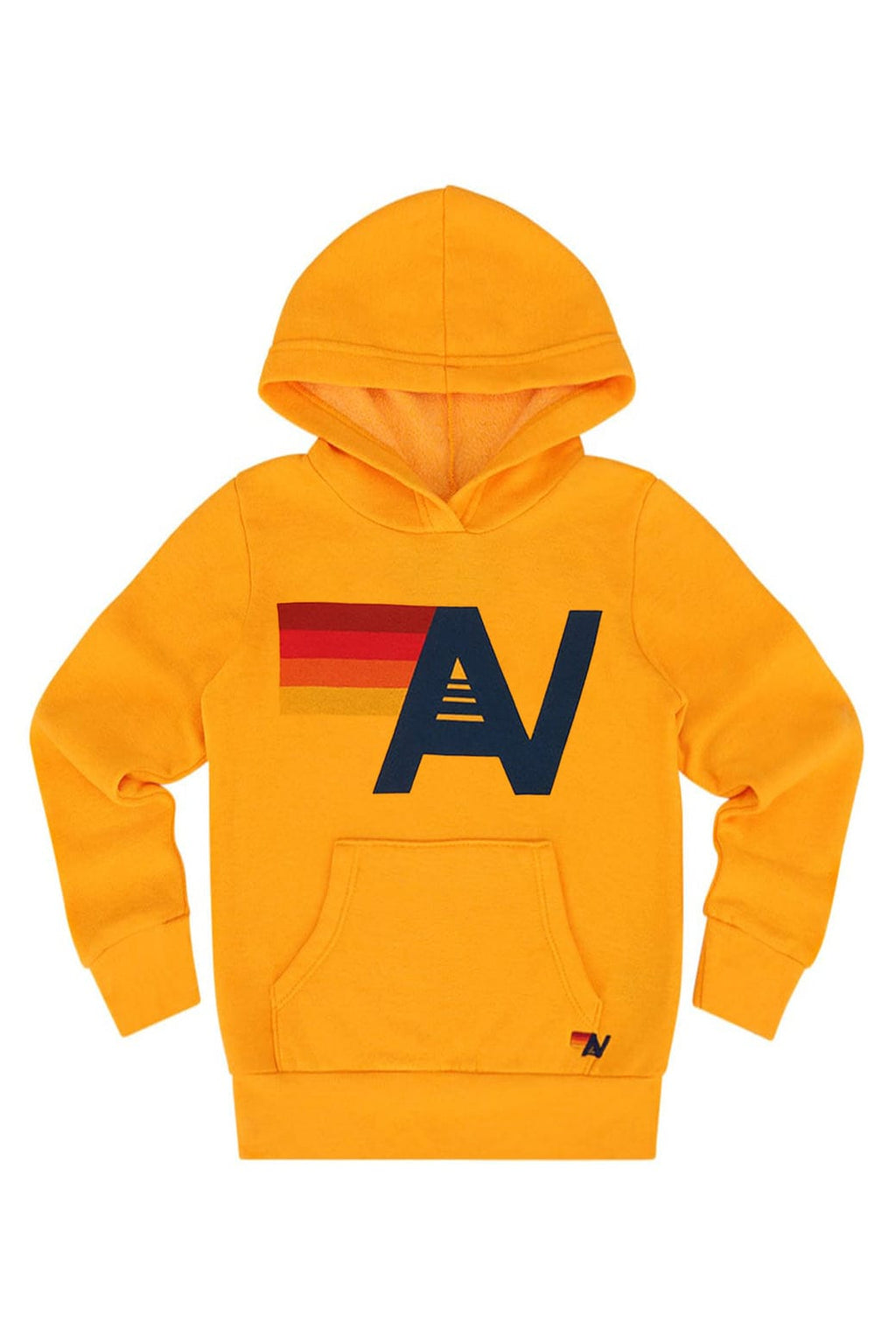 KIDS LOGO PULLOVER HOODIE - GOLD