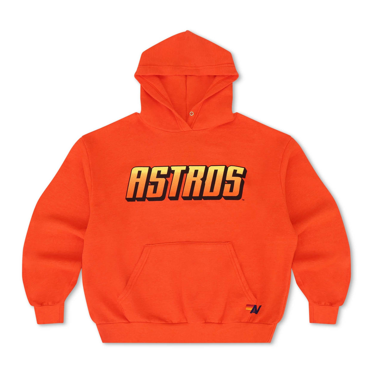 HOUSTON ASTROS 2026 RELAXED PULLOVER HOODIE - ORANGE