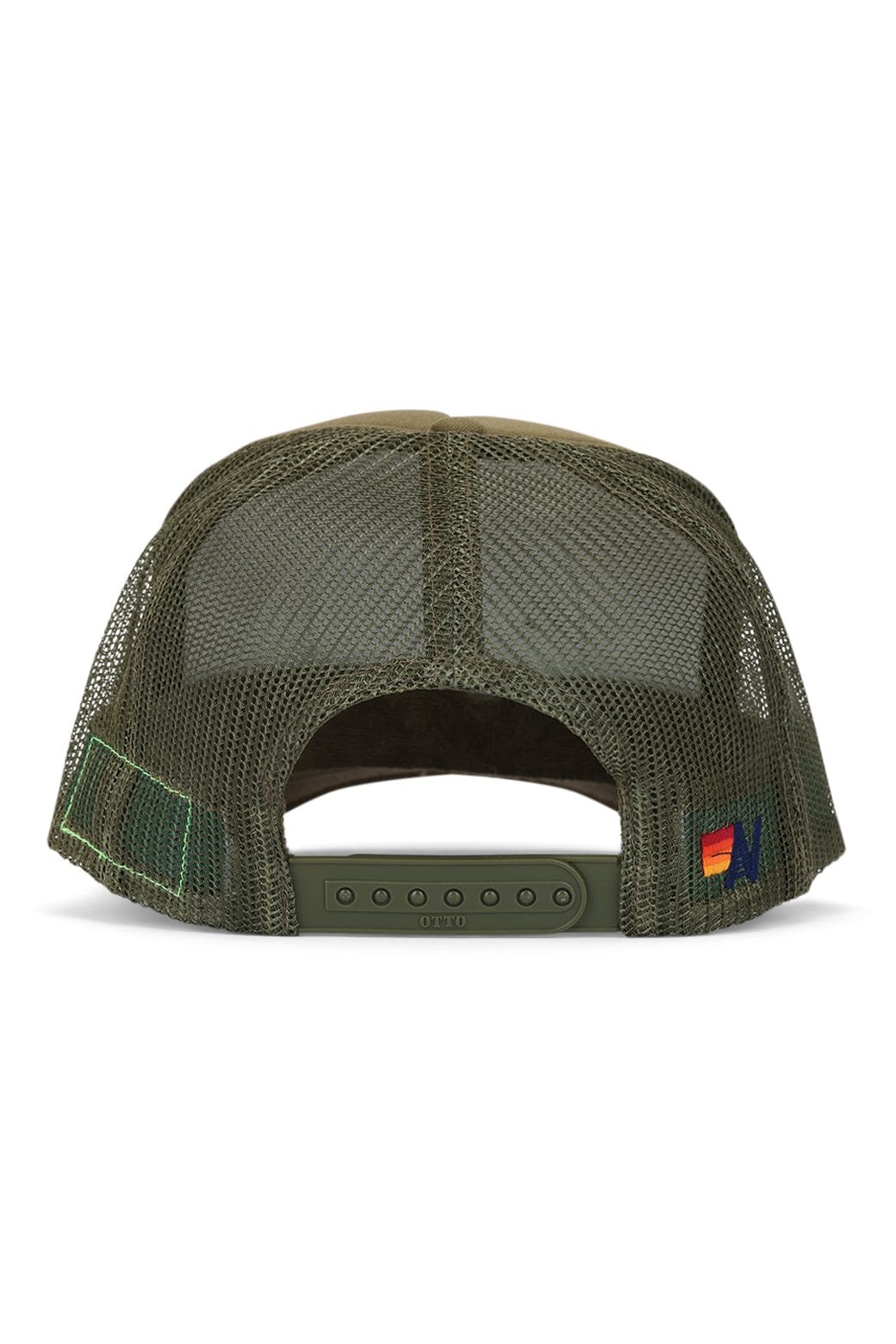 PALM TREE FESTIVAL ASPEN 2026 VINTAGE LOW RISE TRUCKER - OLIVE