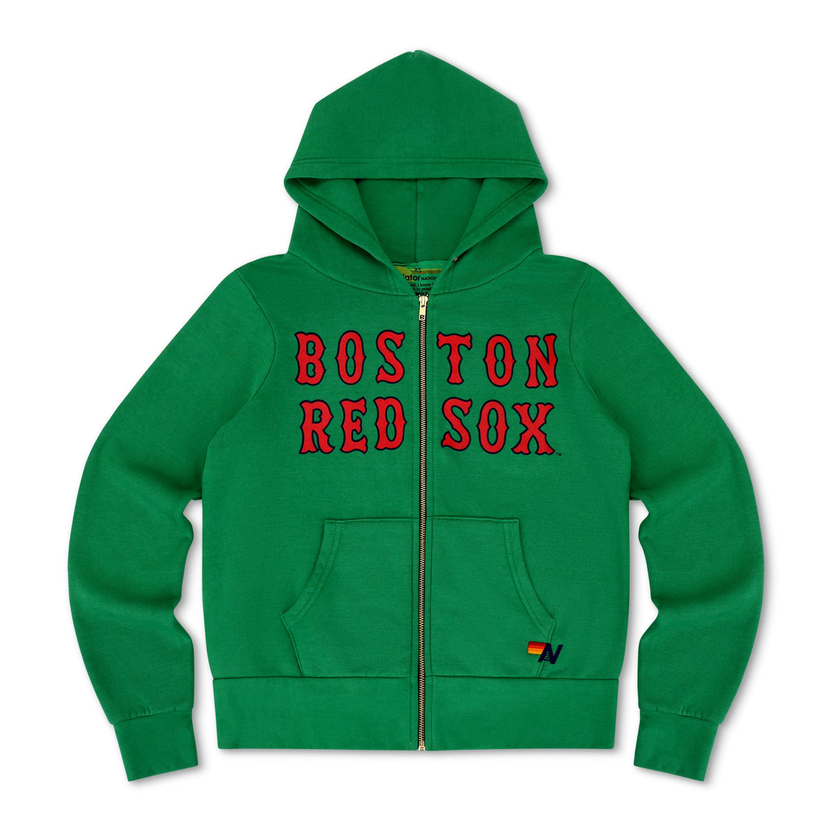 BOSTON RED SOX 2026 ZIP HOODIE - KELLY GREEN