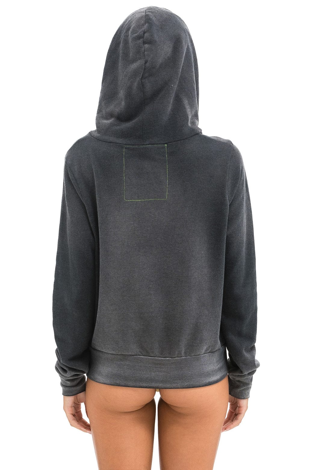 5 STRIPE HOODIE - FADED SMOKE