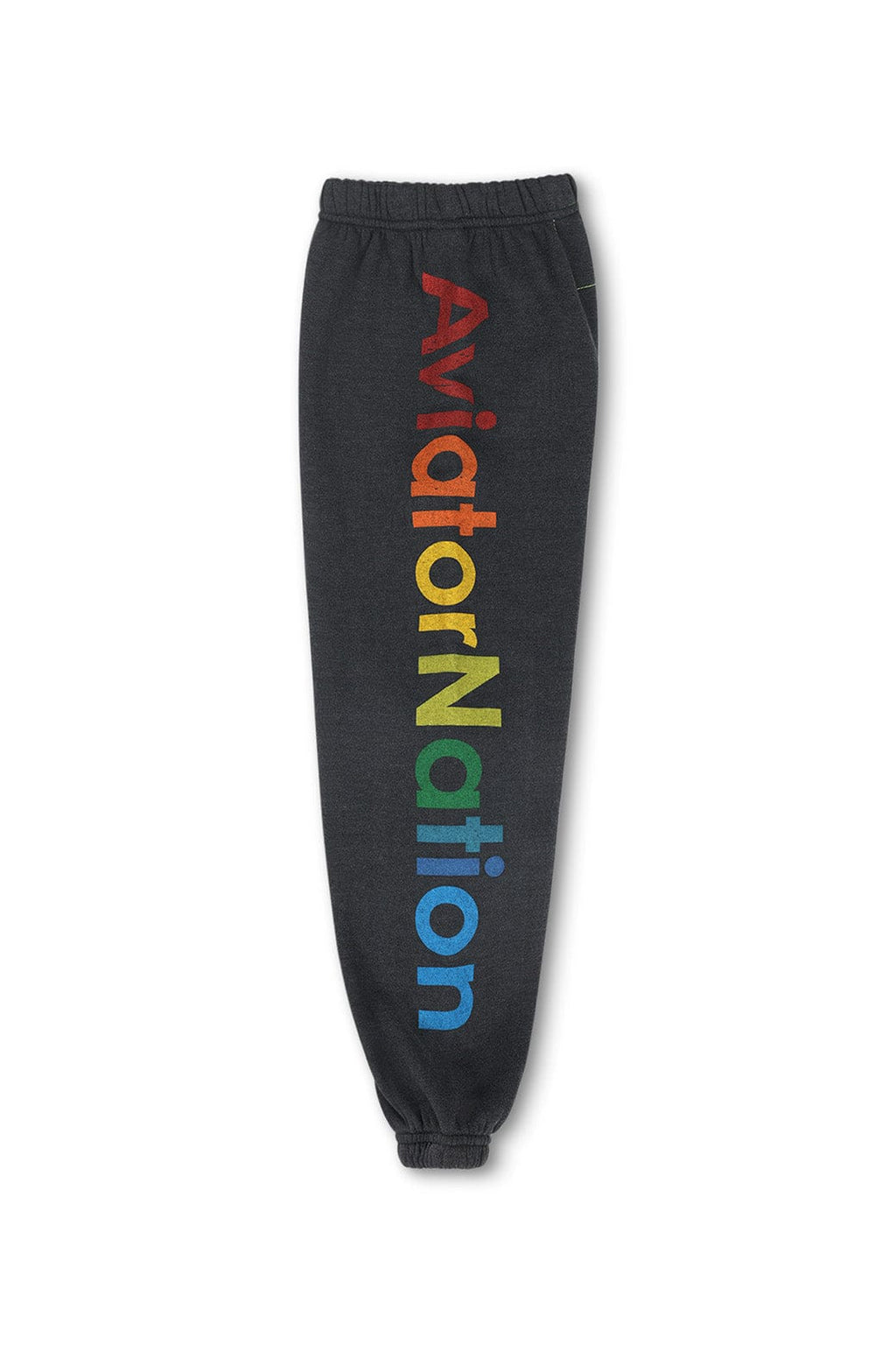 KIDS AVIATOR NATION VENICE SWEATPANTS - CHARCOAL