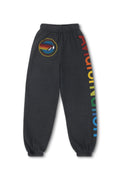KIDS AVIATOR NATION VENICE SWEATPANTS - CHARCOAL
