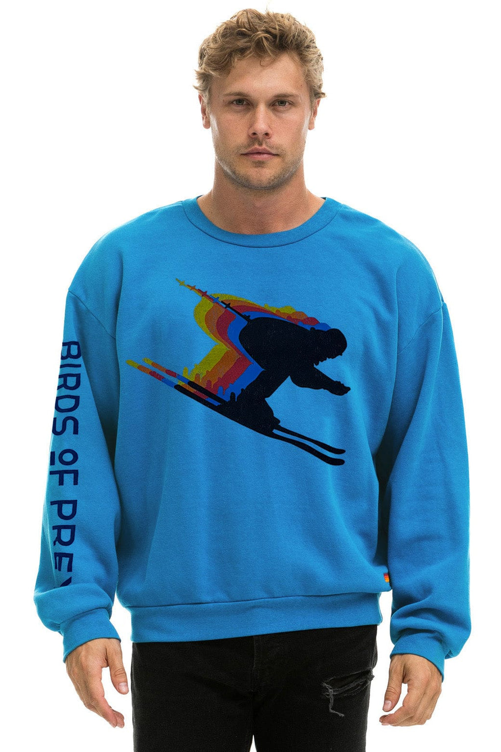 BIRDS OF PREY 2024 CREW SWEATSHIRT RELAXED - COBALT