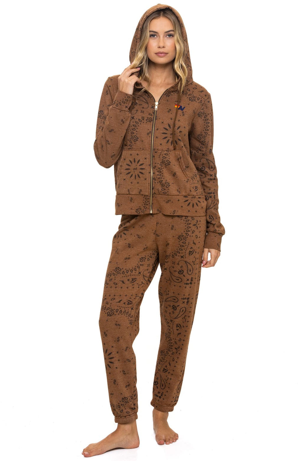 BANDANA SWEATPANTS - CINNAMON