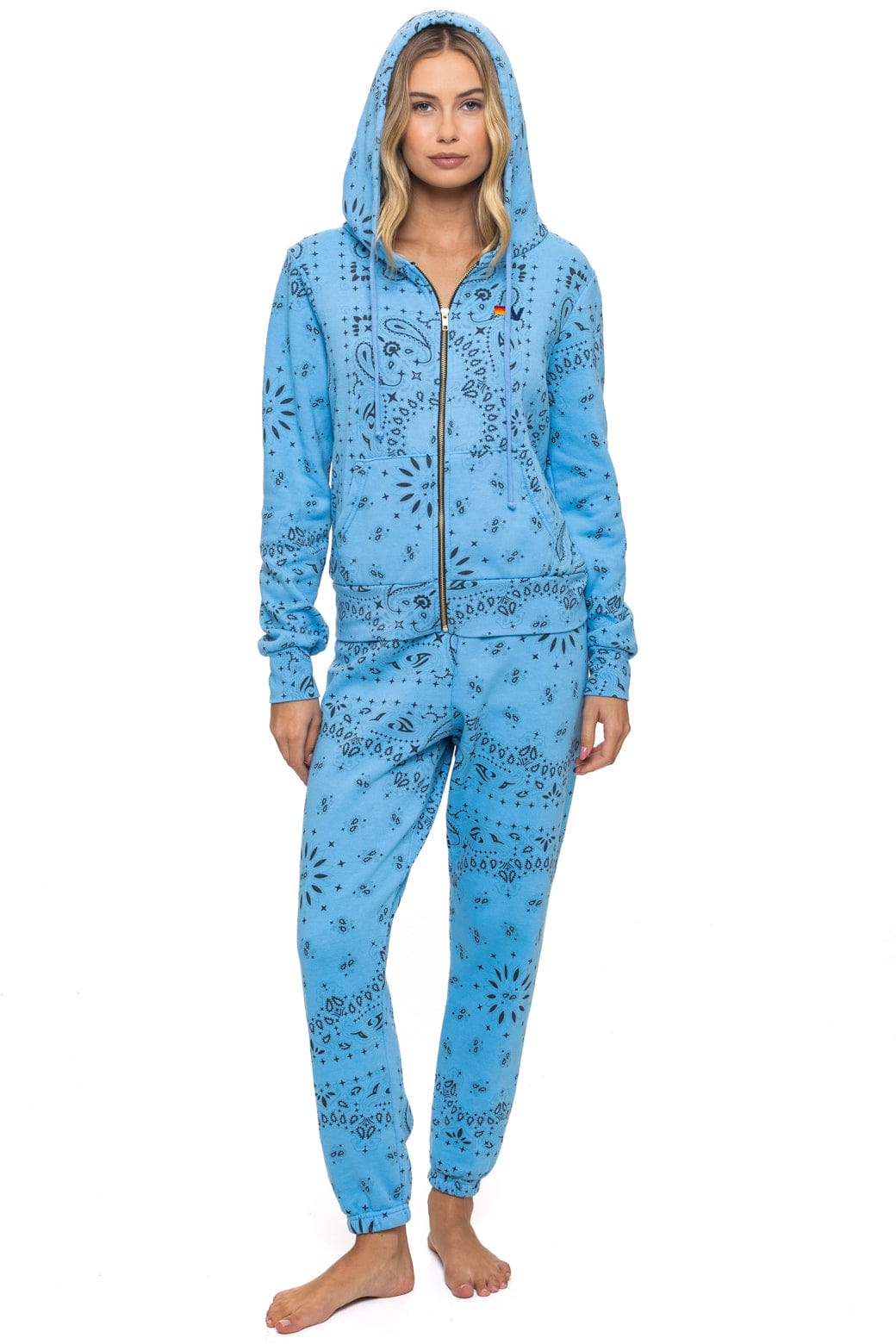 BANDANA SWEATPANTS - SKY