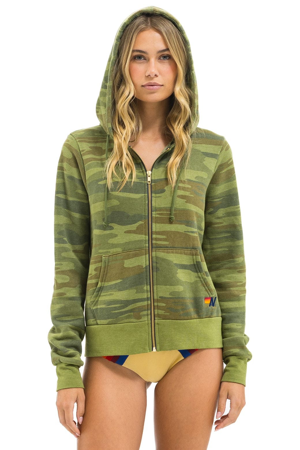 BOLT HOODIE - CAMO NEON PINK