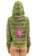 BOLT HOODIE - CAMO NEON PINK