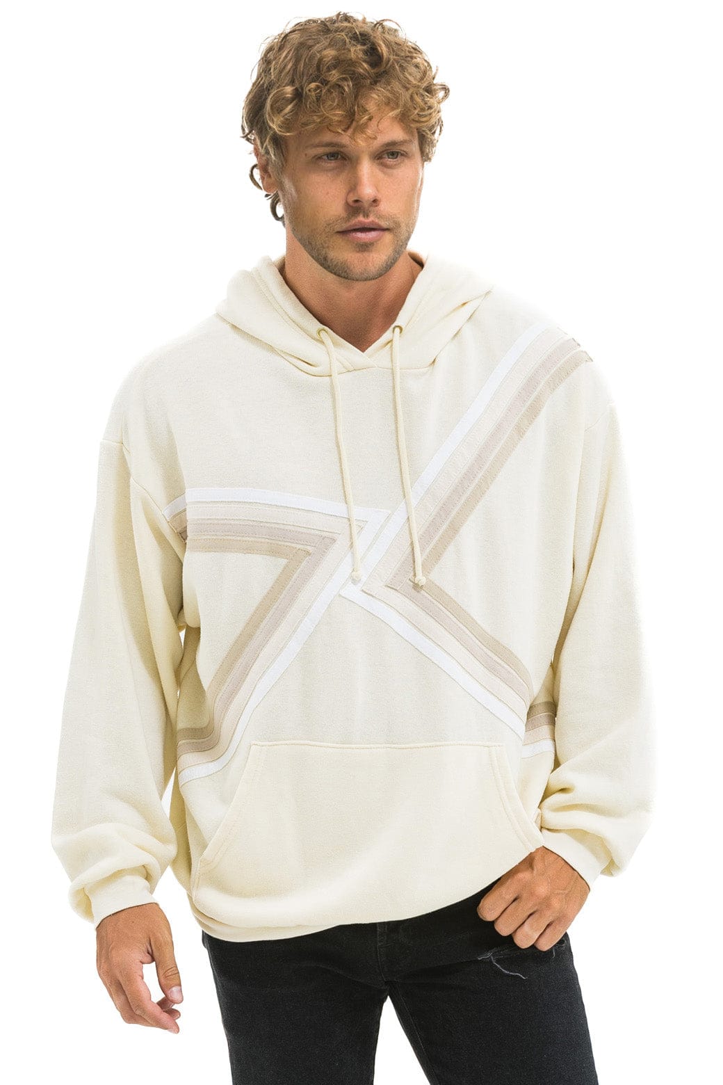 BLAZE PULLOVER HOODIE RELAXED - VINTAGE WHITE VINTAGE WHITE