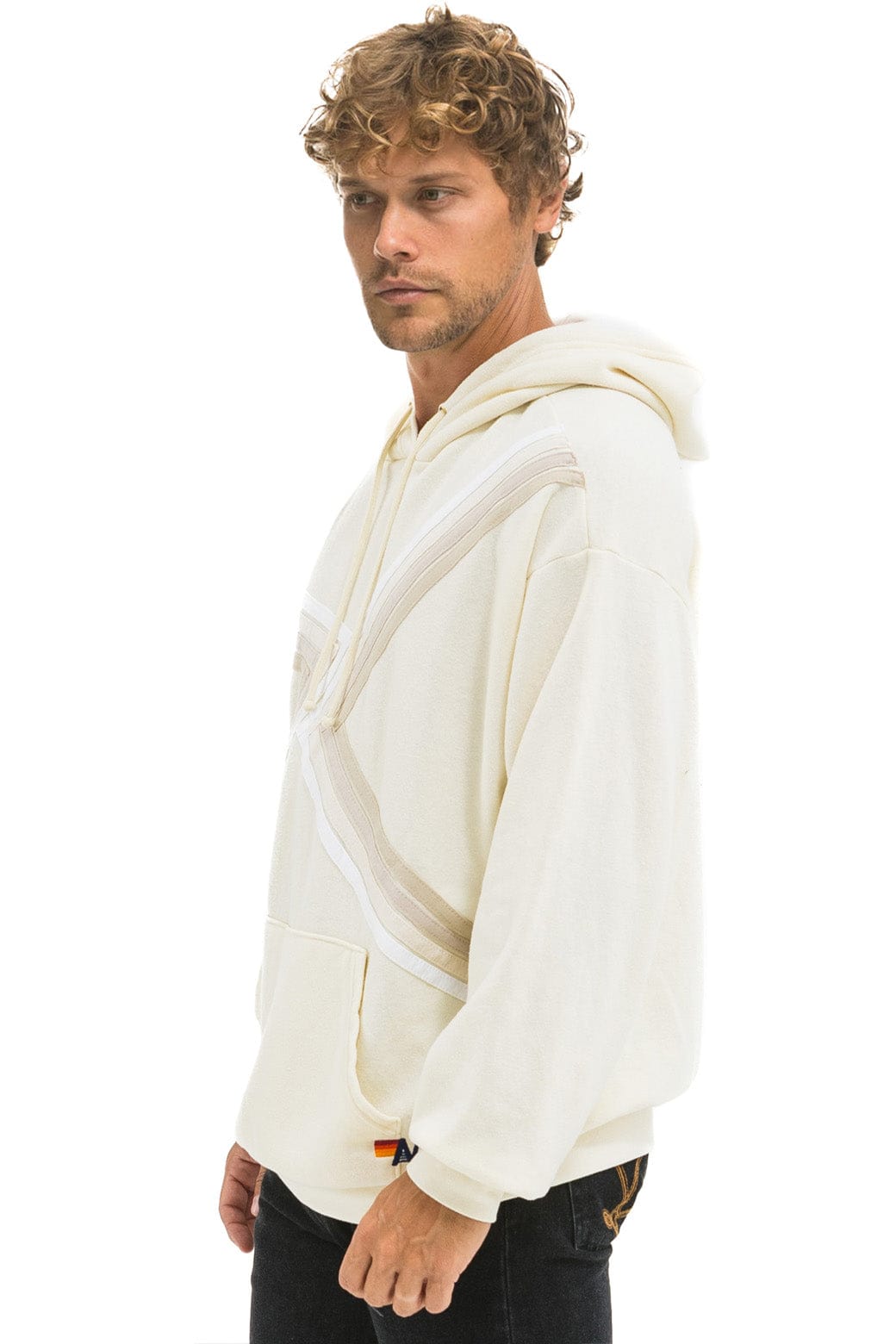 BLAZE PULLOVER HOODIE RELAXED - VINTAGE WHITE VINTAGE WHITE