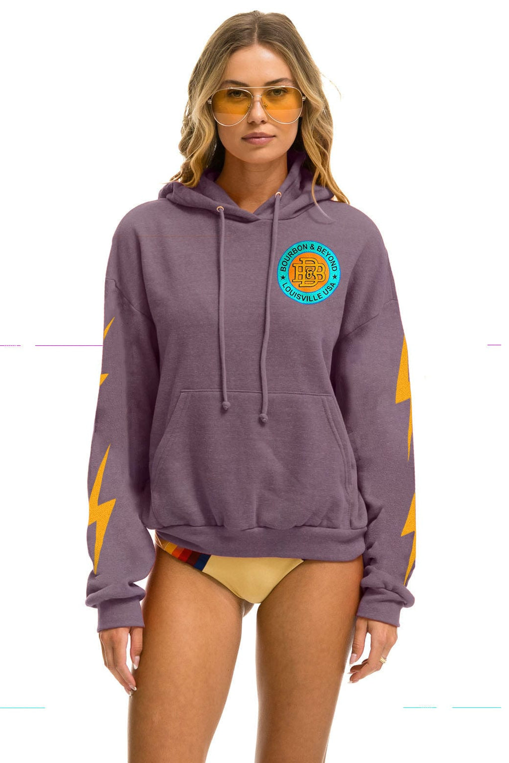 BOURBON AND BEYOND 2025 PULLOVER HOODIE RELAXED - MOCHA