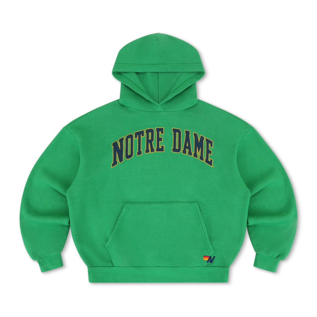 NOTRE DAME 2026 PULLOVER HOODIE RELAXED - KELLY GREEN