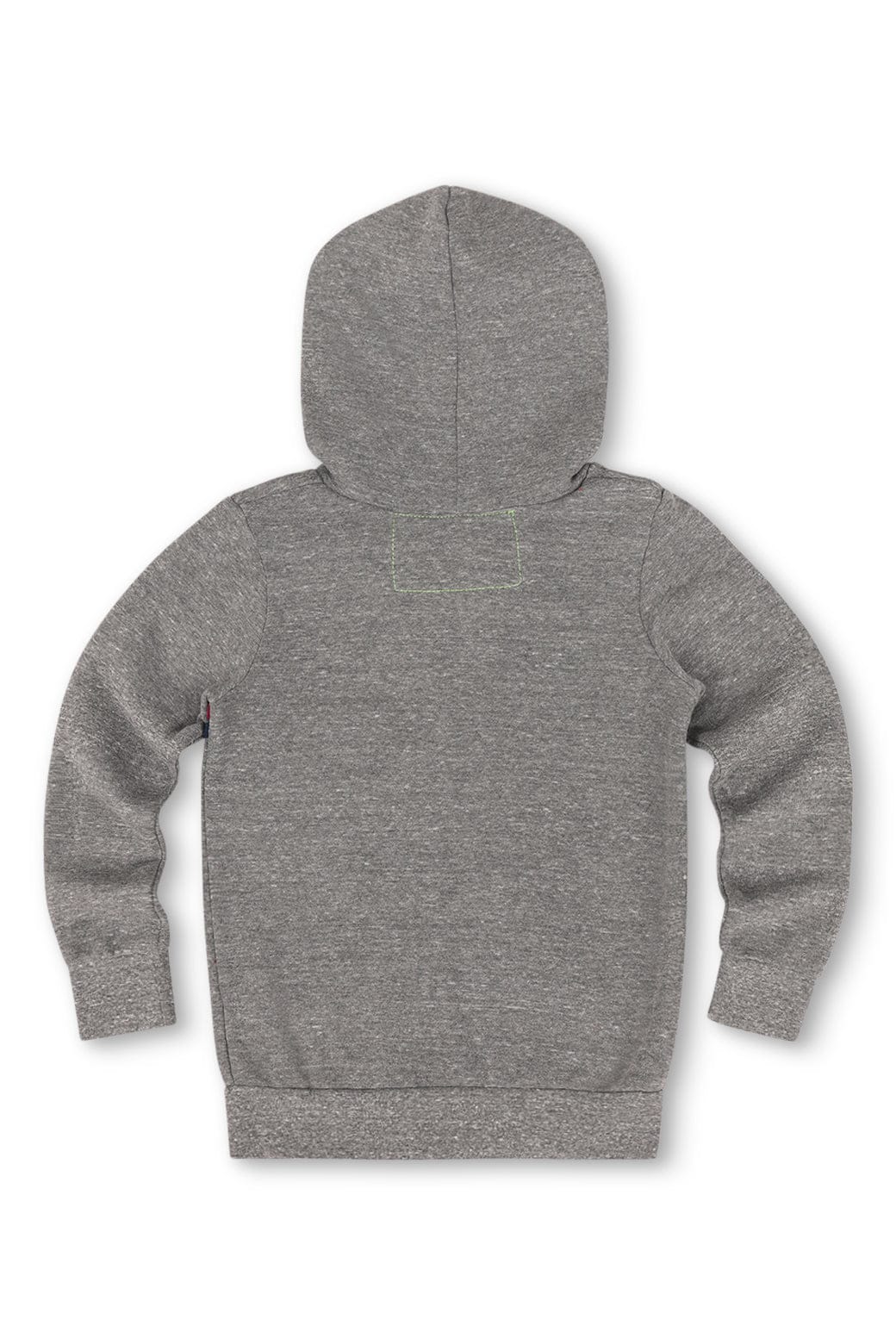 KIDS 5 STRIPE HOODIE - HEATHER GREY