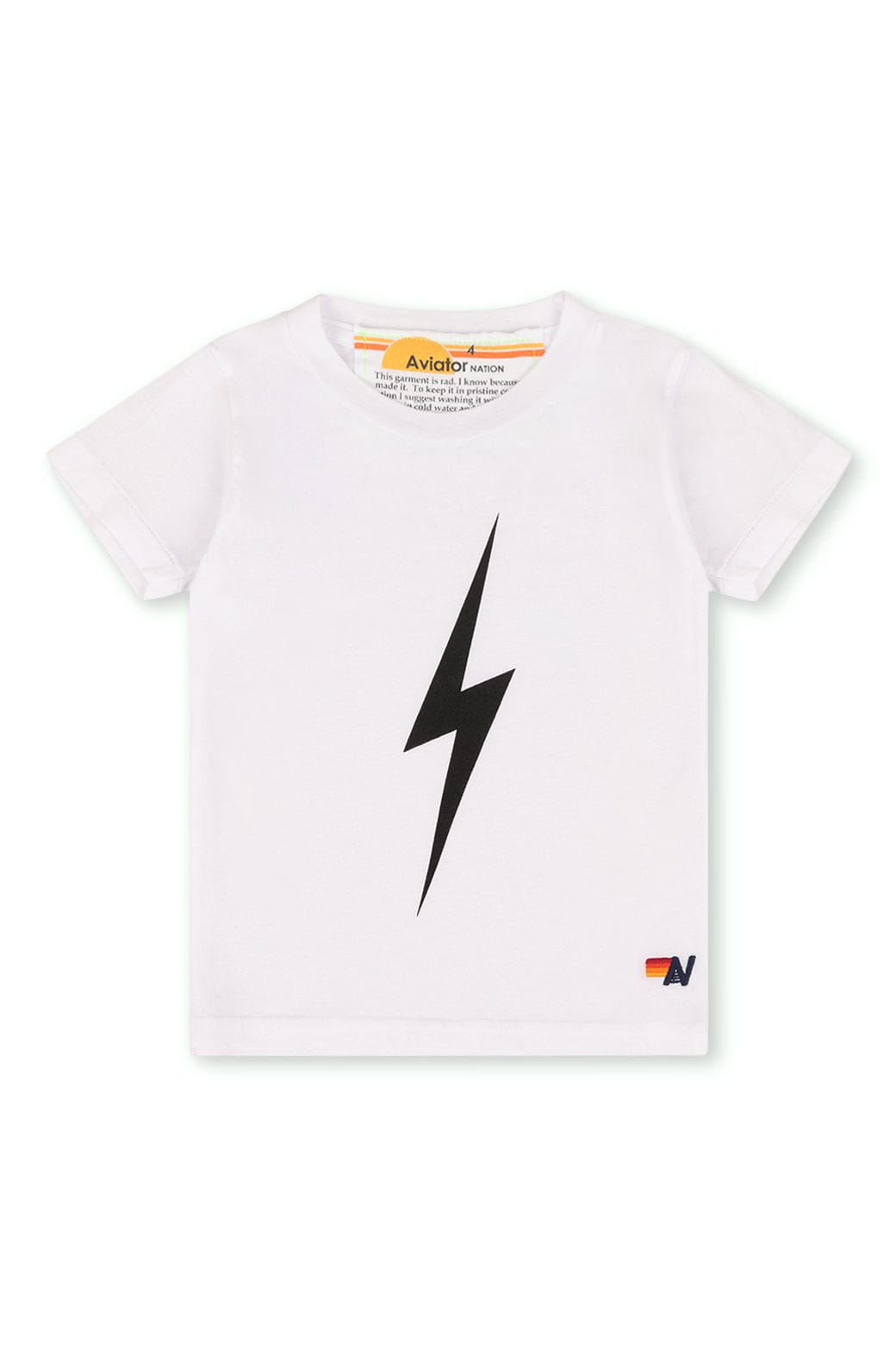 KIDS BOLT TEE - WHITE