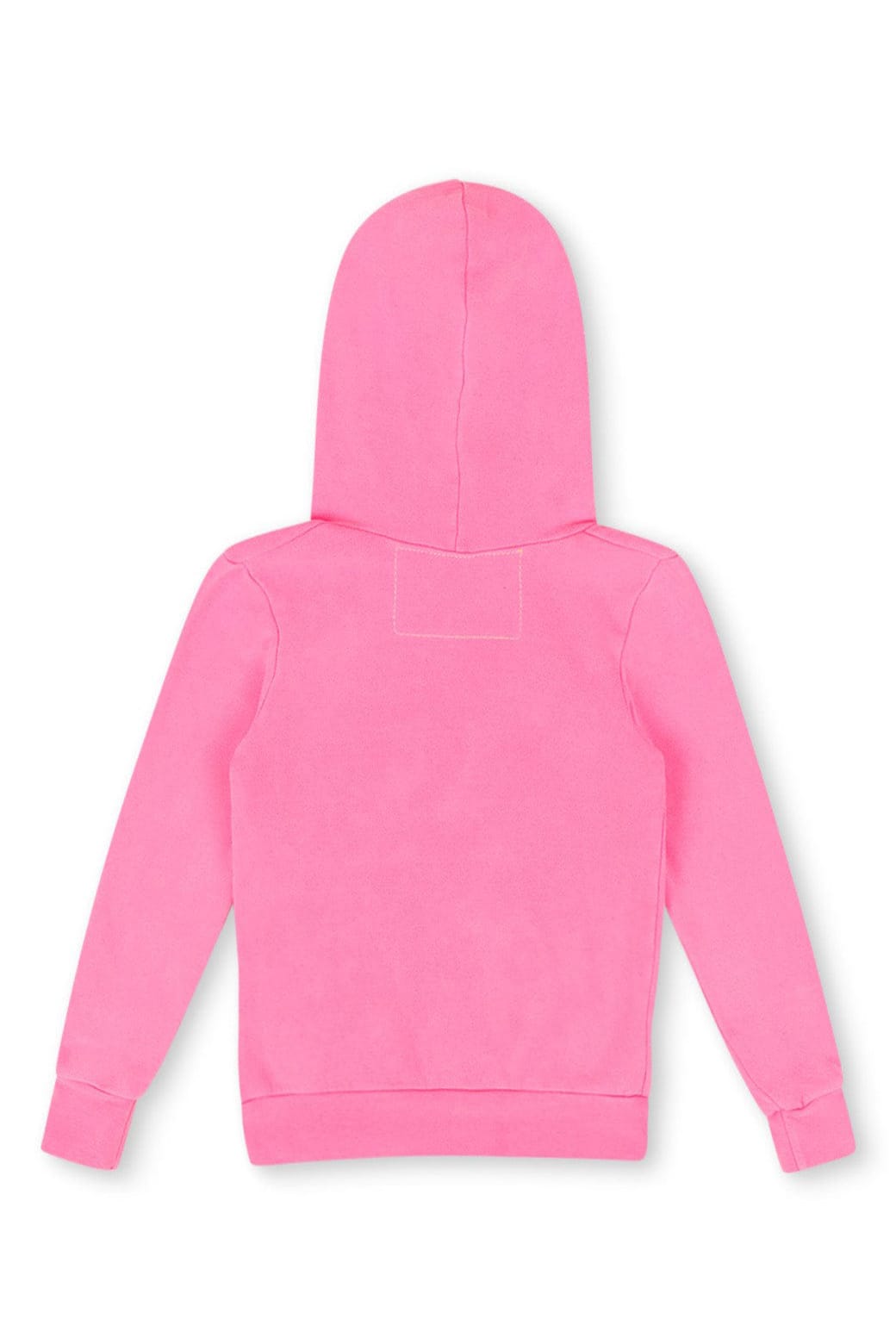 KIDS LOGO PULLOVER HOODIE - NEON PINK