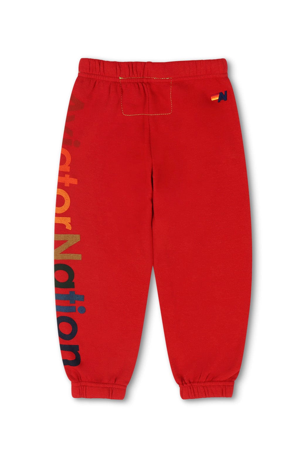 KIDS AVIATOR NATION VENICE SWEATPANTS - RED