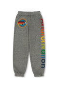 KIDS AVIATOR NATION VENICE SWEATPANTS - HEATHER GREY