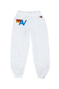 KIDS LOGO SWEATPANTS - WHITE