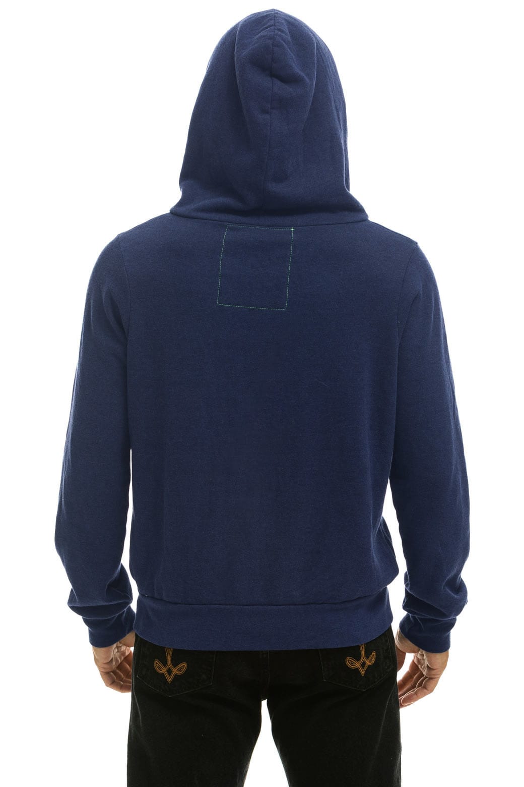 DISCO ZIP HOODIE - NAVY