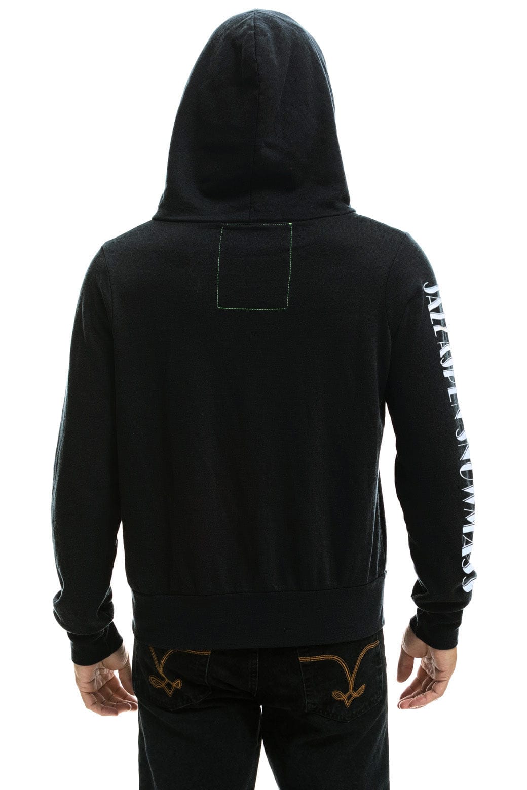 JAZZ ASPEN SNOWMASS 2025 ZIP HOODIE - BLACK