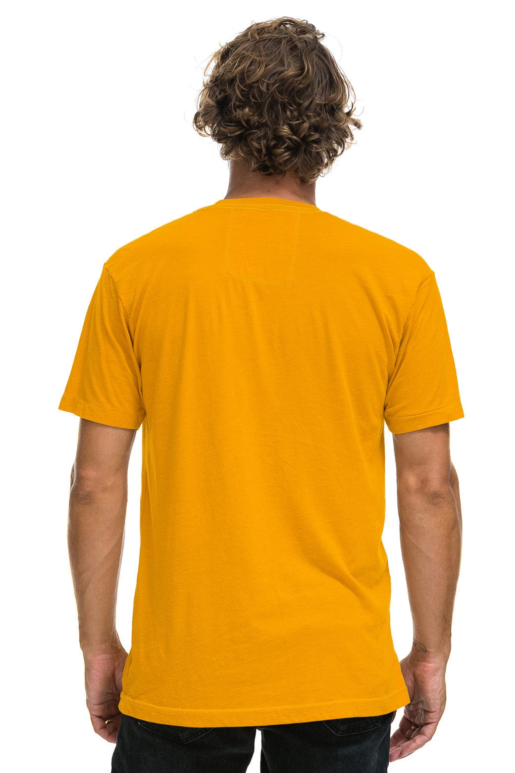 ASU SUN DEVILS CREW TEE SHIRT - GOLD