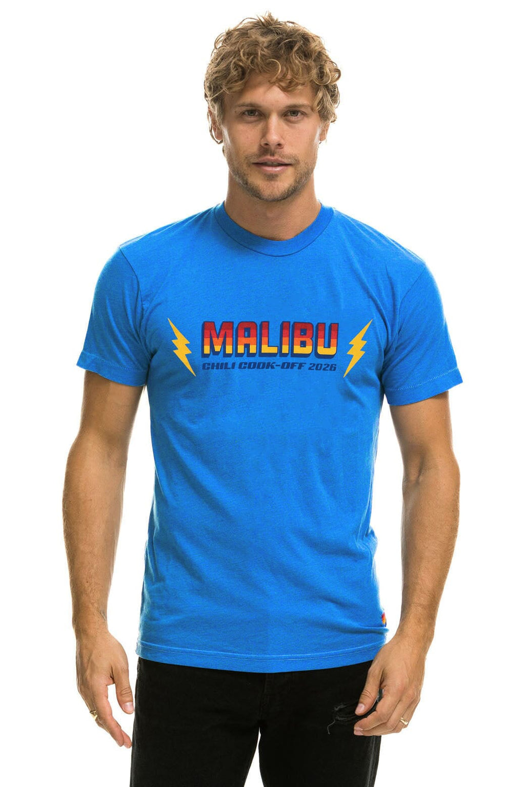 MALIBU CHILI COOK-OFF 2026 CREW TEE - ADVENTURE BLUE