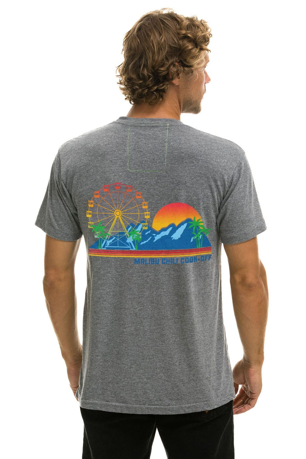 MALIBU CHILI COOK-OFF 2026 CREW TEE - HEATHER