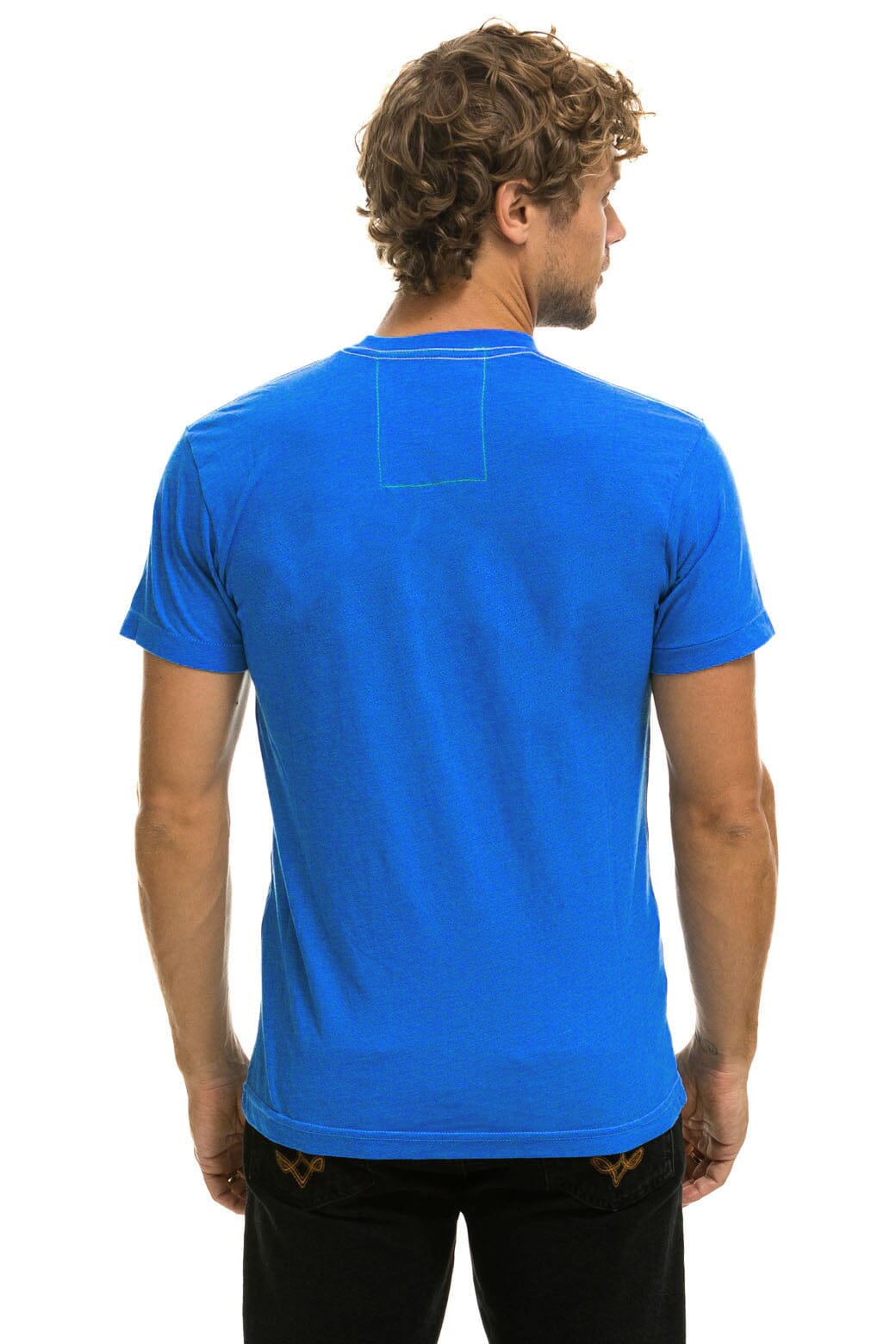 PALM TREE FEST WEST PALM 2026 CREW TEE SHIRT - COBALT