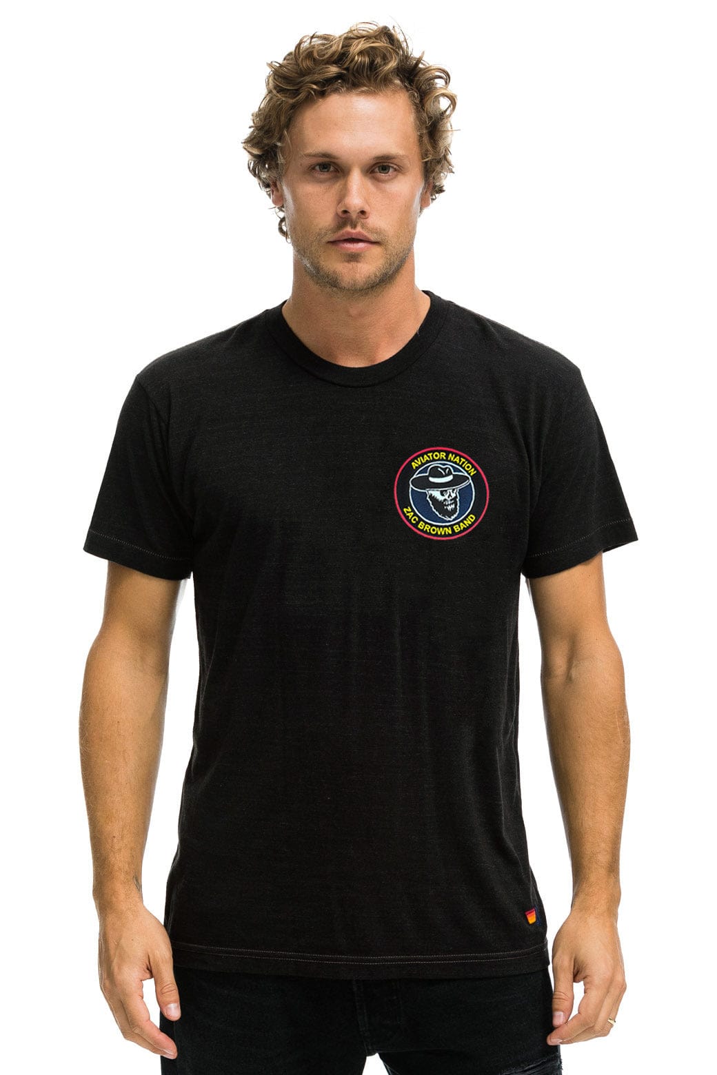 ZAC BROWN BAND 2025 CREW TEE SHIRT - BLACK