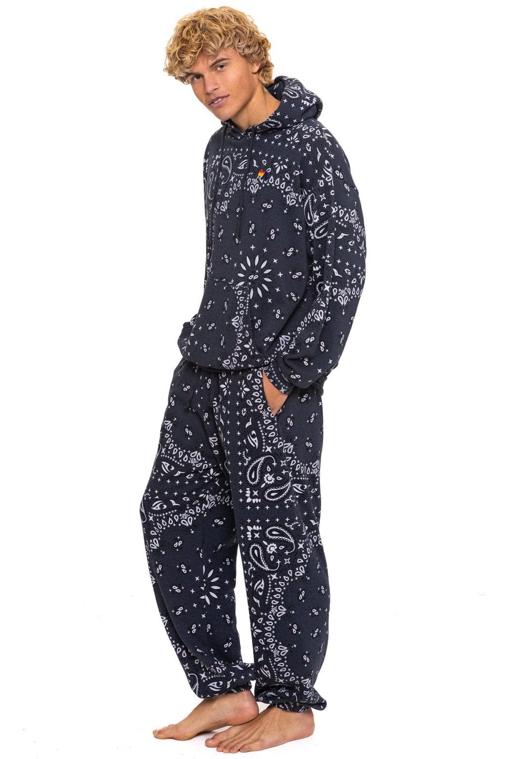 BANDANA SWEATPANTS - CHARCOAL