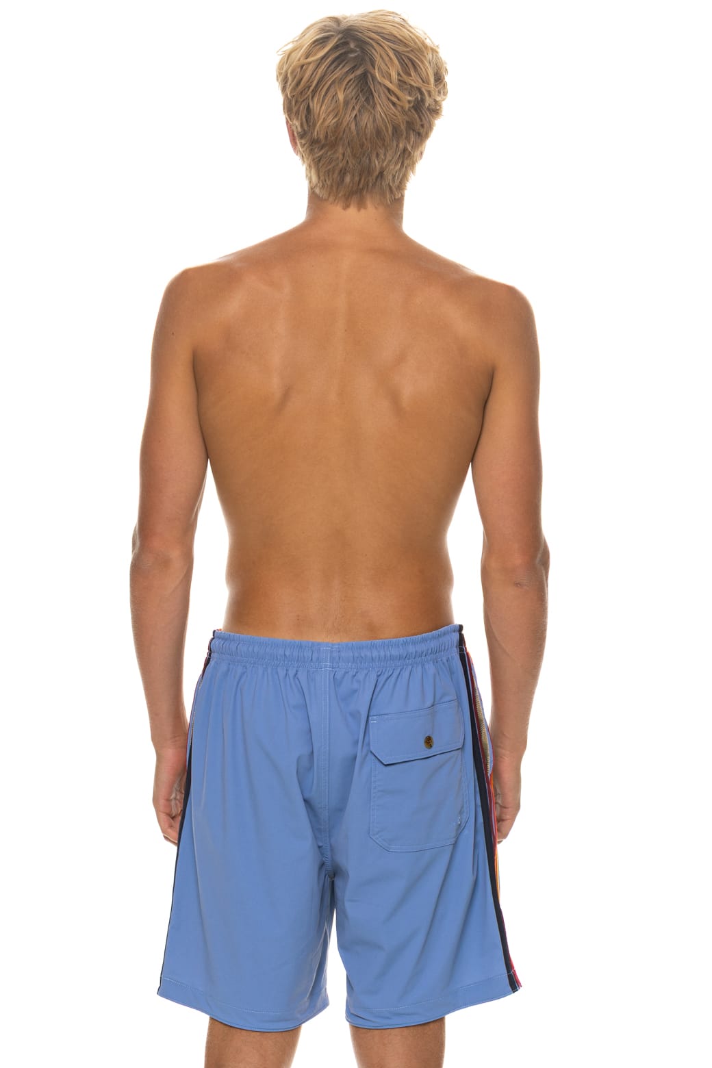 MENS 5 STRIPE FLEX SHORTS 7 INCH - ISLANDA