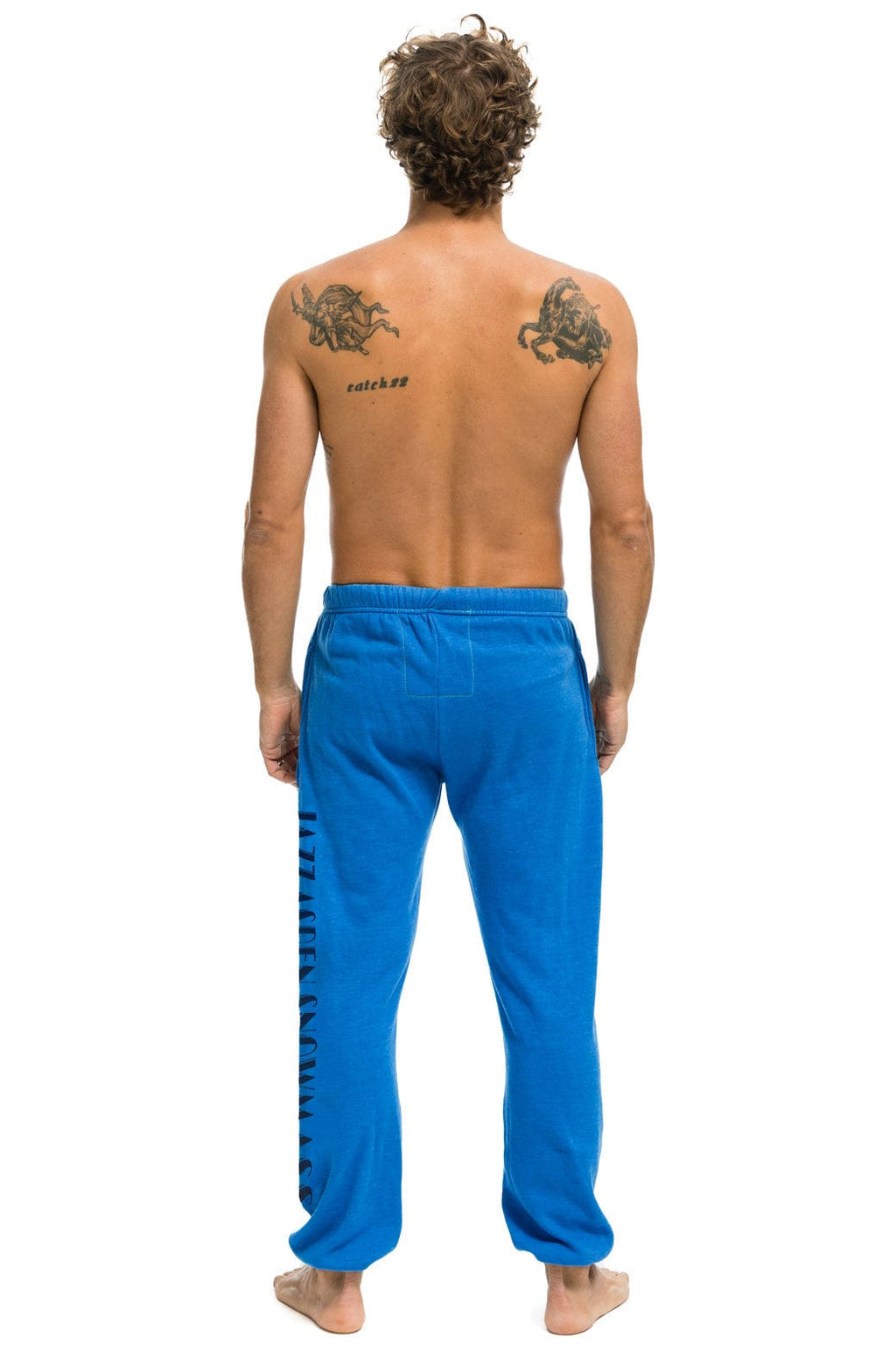JAZZ ASPEN SNOWMASS 2025 - UNISEX POCKET SWEATPANTS - ADVENTURE BLUE