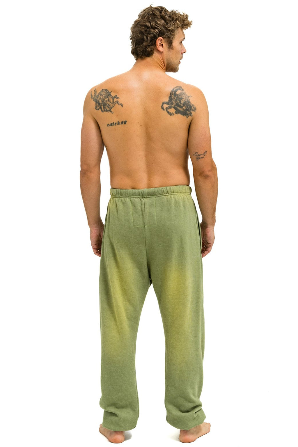 VINTAGE LOGO SWEATPANTS - FADED ARMY