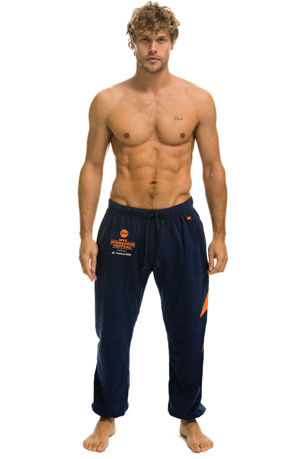 NEW YORK WINE & FOOD 2025 UNISEX POCKET SWEATPANTS - NAVY