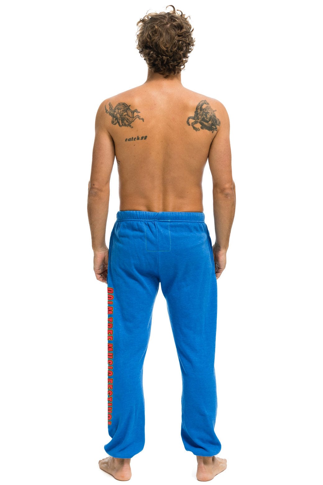 PALM TREE FEST NAPA 2025 UNISEX SWEATPANTS - ADVENTURE BLUE