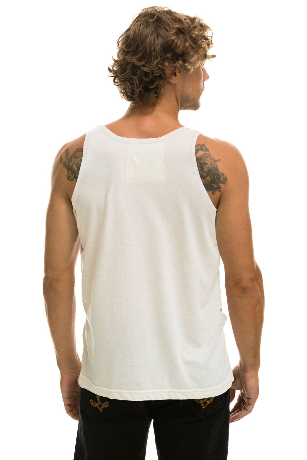 MENS BOLT TANK - VINTAGE WHITE