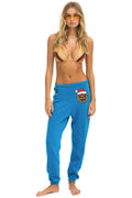 SANTA TIGER SWEATPANTS - COBALT