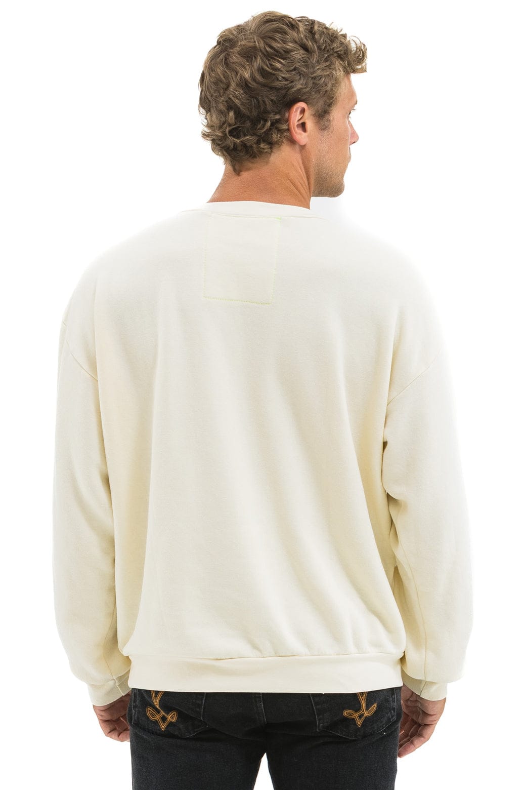 BLAZE RELAXED CREW SWEATSHIRT - VINTAGE WHITE VINTAGE WHITE