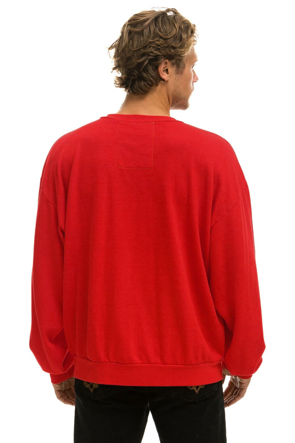 PHILADELPHIA PHILLIES 2026 RELAXED CREW SWEATSHIRT - RED