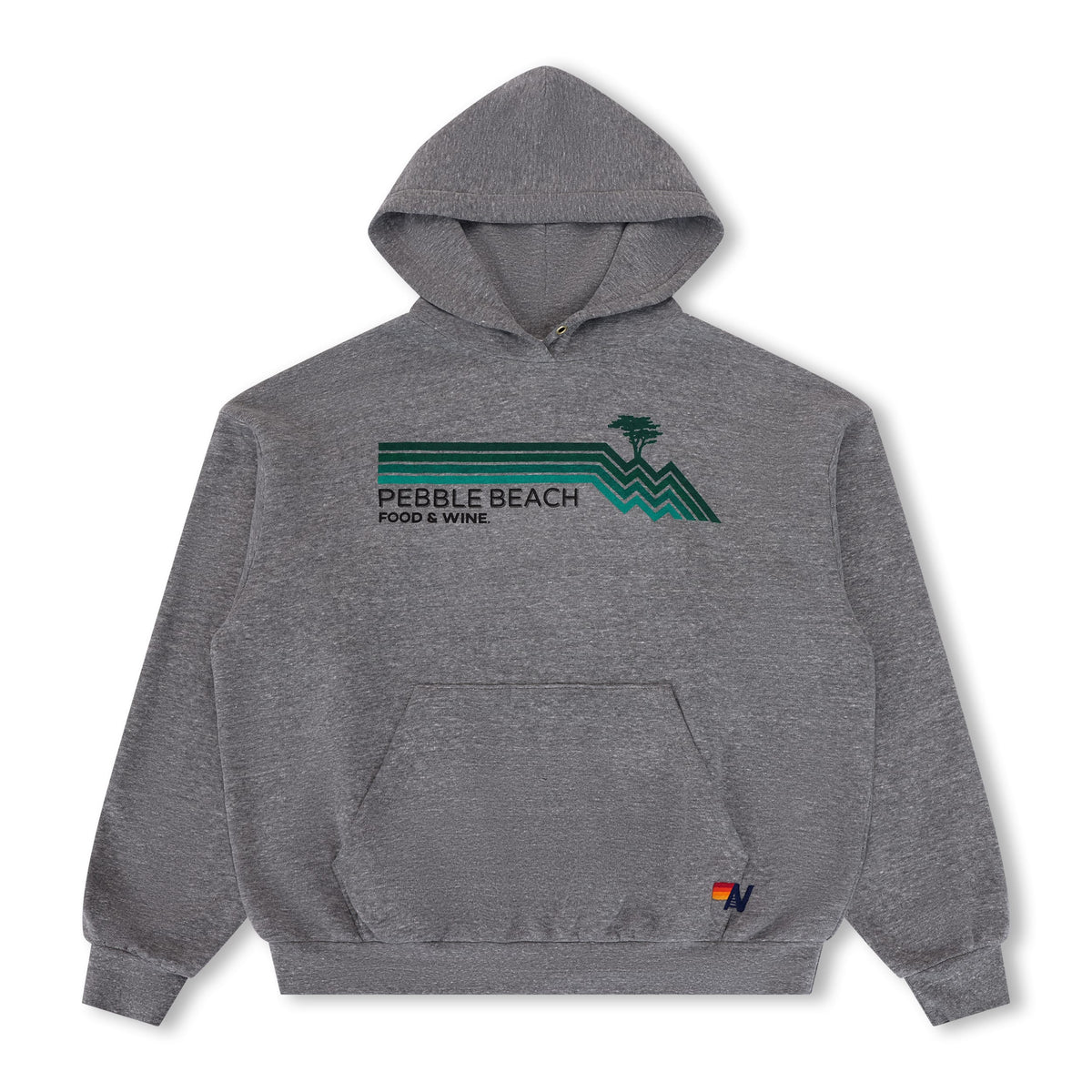 PEBBLE BEACH FOOD & WINE 2026 PULLOVER HOODIE RELAXED - HEATHER GREY