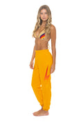 BOLT FADE SWEATPANTS - VINTAGE GOLD RED YELLOW